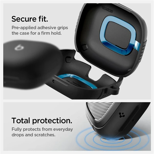 Spigen Rugged Armor pouzdro Apple Powerbeats Pro 2 černé - Pouzdra - Obrázek 55711e9986fa48aea7515302610e5fbc