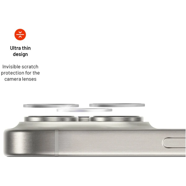 FIXED Sapphire Camera Glass ochranná skla Apple iPhone 15 Pro/15 Pro Max stříbrná - Ochranné folie a skla - Obrázek 558ecd20427d456b9caa1e134de6b7a5