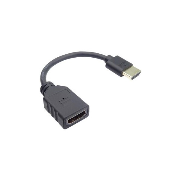 PremiumCord Flexi Adaptér HDMI Male - Female pro ohebné zapojení kabelu do TV