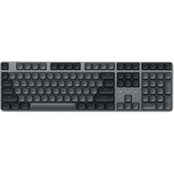 Satechi SM3 Slim Mechanical Backlit Bluetooth Keyboard (Dark) - US- Dark Černá