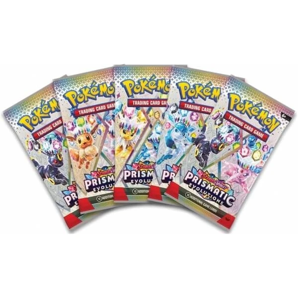 Pokémon TCG: SV8.5 Prismatic Evolutions - Mini Tin  - Pokémon karty - Obrázek 55CC000J01