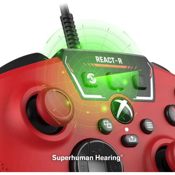 Turtle Beach herní ovladač REACT-R (XBOX/PC) červený - Herní ovladače - Obrázek 55QH000K01