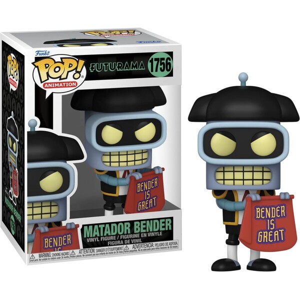 Funko POP! #1756 TV: Futurama - Bender Matador