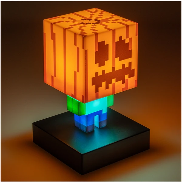 Lampička Paladone Icon Light Minecraft - Pumpkin Creeper - Lampičky - Obrázek 55WI000K01