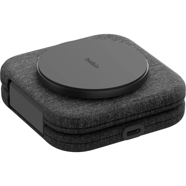 Belkin BOOST CHARGE™ PRO Qi2 15W 2v1 Bezdrátová MagSafe cestovní podložka pro iPhone/Apple Watch/Air - Nabíječky - Obrázek 55ZM000K01