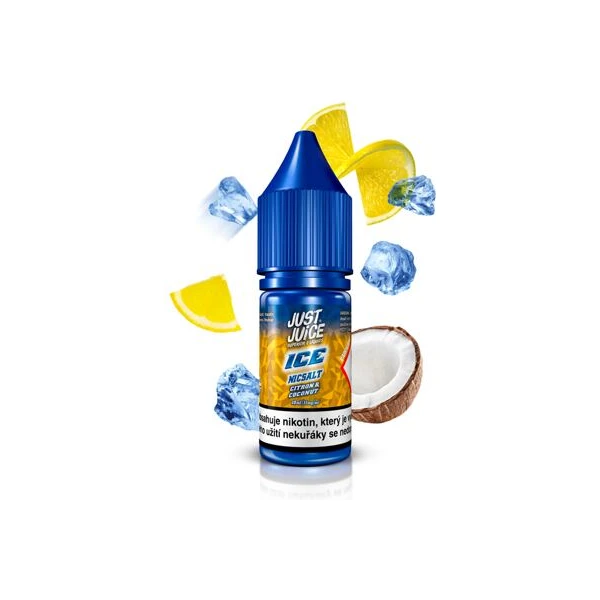 Just Juice Salt Ledový citron & kokos 10ml (20mg) - E-liquidy - Obrázek 55c28eee2cf3468ba56282c37769f29f