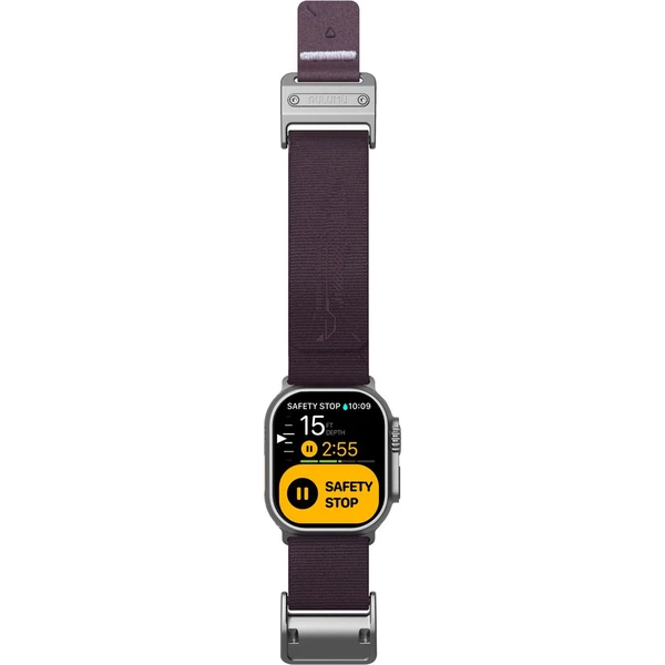 Aulumu A11 Mag Buckle Slim řemínek Apple Watch 49/46/45/44/42mm Silver Buckle/Might Purple Strap - Řemínky - Obrázek 55caeacbf6c140368609a6af95596bab
