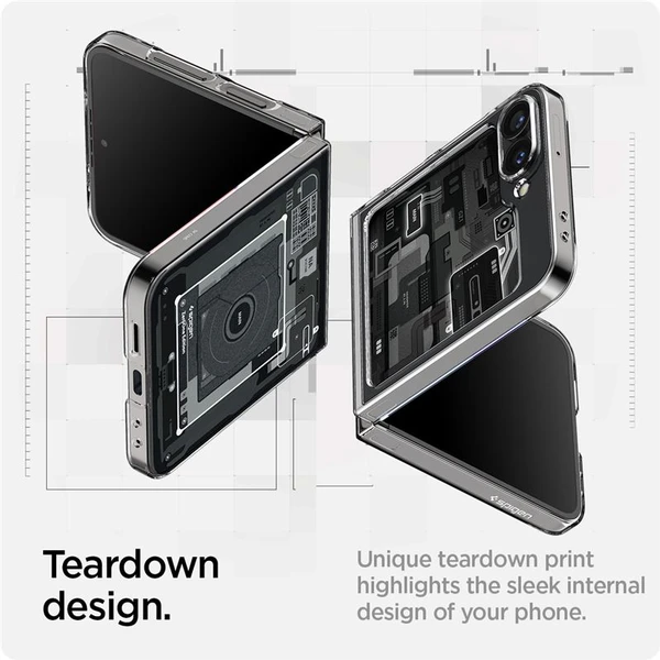 Spigen Air Skin kryt Samsung Galaxy Z Flip6/Z Flip7 FE zero one - Pouzdra - Obrázek 55e647824be54f00aa509a33b54c26ba