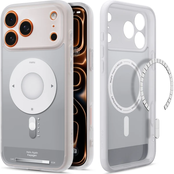 Spigen Ultra Hybrid MagSafe kryt iPhone 18 Pro/17 Pro classic silver - Pouzdra - Obrázek 55ec5c6656b44ea4a552d0c6b06d705c
