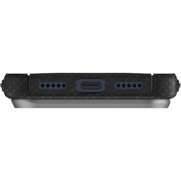 UNIQ Keva Edge MagClick MagSafe kryt iPhone 17 Pro Carbon Black - Pouzdra - Obrázek 55fdc203e0f6447385af73a1f76230a0