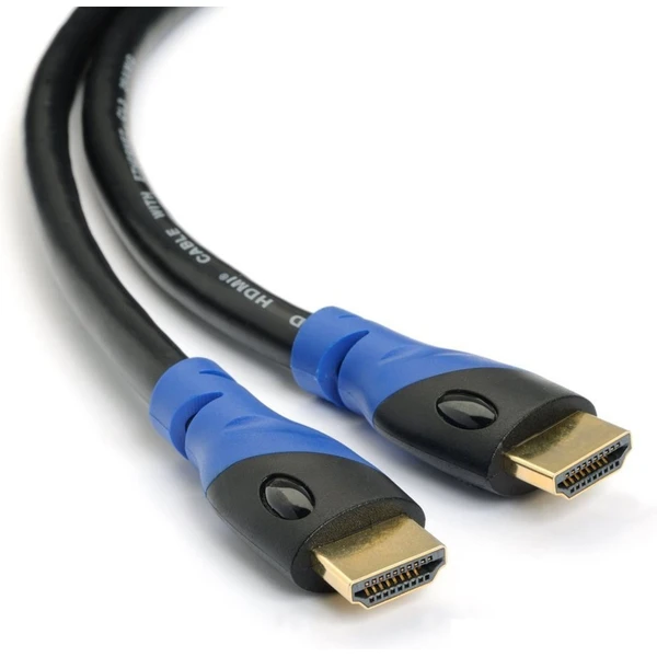 PremiumCord HDMI 2.0b/HDMI 2.0b kabel s ethernetem 4K 5m černo-modrý - Kabely a redukce - Obrázek 561a0e8b9ca64deebeb0a6ef216f02d8
