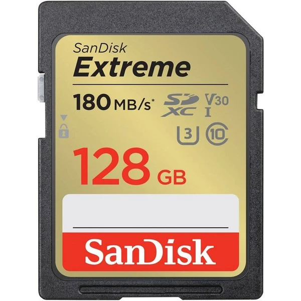 SanDisk SDXC karta 128GB Extreme - Paměťové karty - Hlavní obrázek