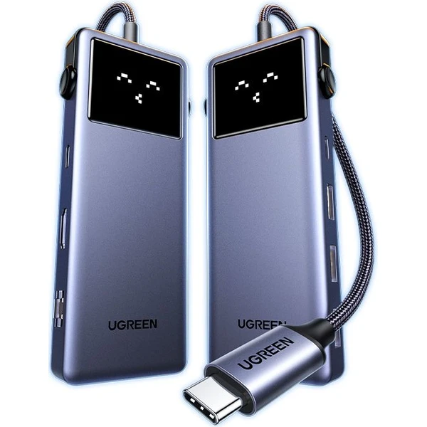 UGREEN Uno 7v1 USB-C Hub (120W) šedý - USB huby - Obrázek 5653c8439ee744d8a4b0820a4058a7da