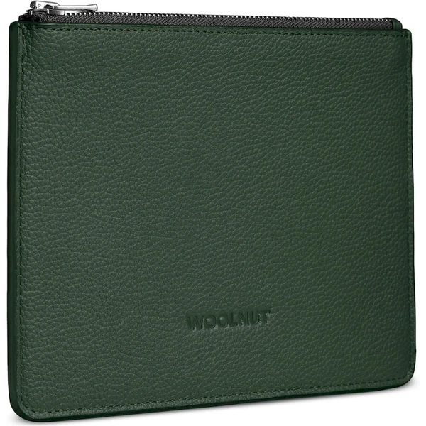 Woolnut Leather Pouch (Flat) kožené pouzdro tmavě zelené - Organizéry - Obrázek 5668000701