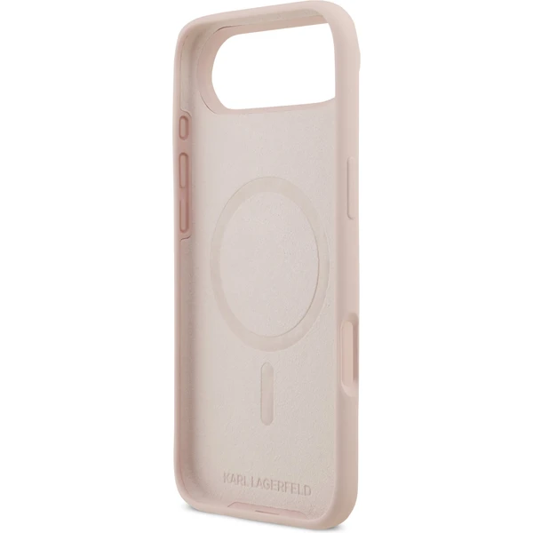 Karl Lagerfeld Liquid Silicone Karl and Choupette MagSafe kryt iPhone Air růžový - Pouzdra - Obrázek 567a8dbd27f640149896ec8e5f14d821