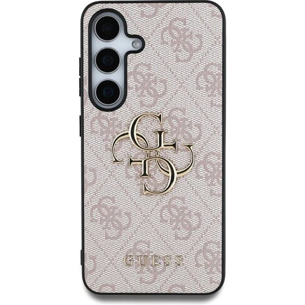 Guess PU 4G Metal Logo kryt Samsung Galaxy S25 růžový - Pouzdra - Obrázek 569f933ac5f54d1faac5ed4d1714f847
