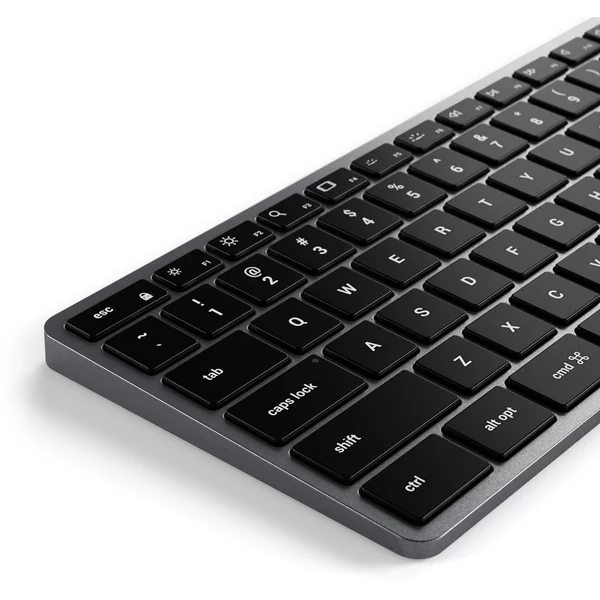 Satechi Slim W3 USB-C Backlit Wired Keyboard US vesmírně šedá - Klávesnice - Obrázek 56AT000501