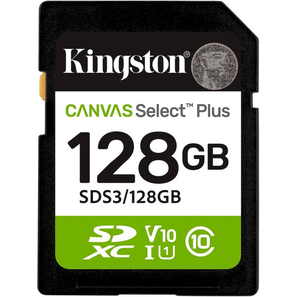 Kingston SDXC 128GB Canvas Select Plus SDS3/128GB