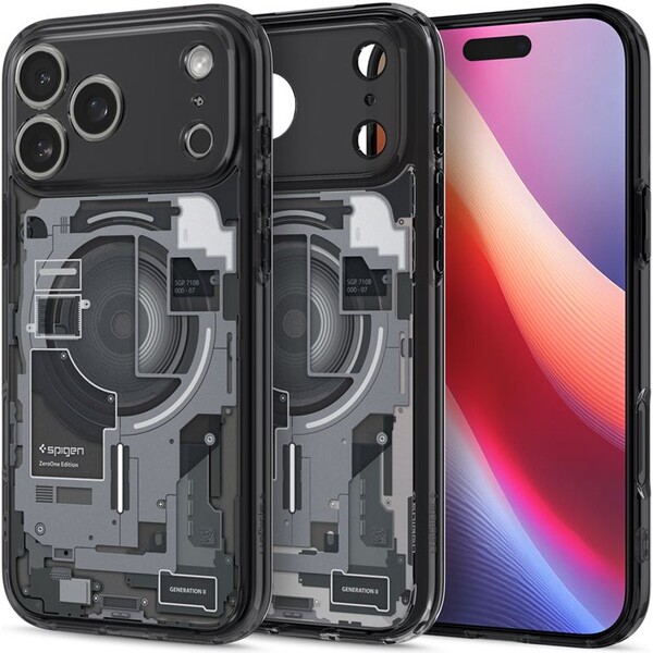 Spigen Ultra Hybrid MagSafe kryt iPhone 17 Pro Max zero one black