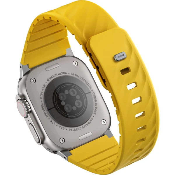 UNIQ Fluo Magnetický řemínek pro Apple Watch (49-40mm) Golden Yellow - Řemínky - Obrázek 56b0c389a1764d72a80efcce6965a749