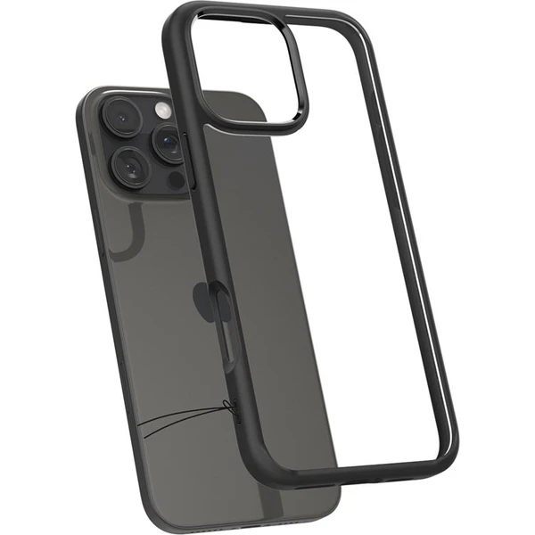 Spigen Ultra Hybrid kryt iPhone 16 Pro matte black - Pouzdra - Obrázek 56be4829b2eb4031b8e71b415acb9b8d