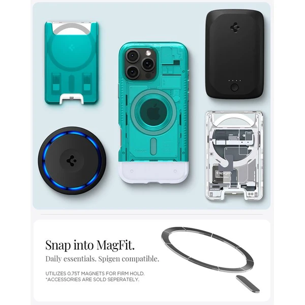 Spigen Classic C1 MagSafe kryt iPhone 16 Pro bondi blue - Pouzdra - Obrázek 56bff864f4e94db0bd4269c9cbfaa609