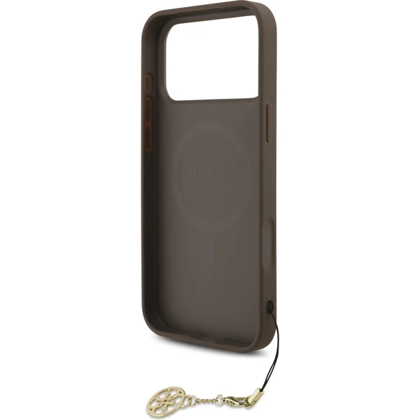 Guess 4G Charm kryt iPhone 17 Pro Max hnědý - Pouzdra - Obrázek 56c455ef5b314e1cb2950c32408a43f1