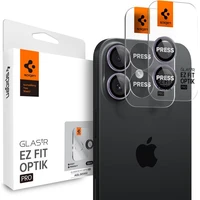 Spigen Glass tR EZ Fit Optik Pro skla iPhone 17 purple (2 ks) - Ochranné folie a skla