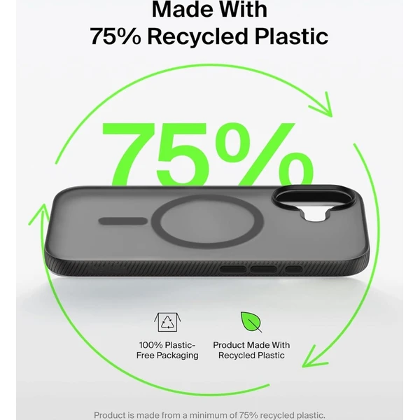 Belkin SheerForce Grip MagSafe kryt iPhone 17 námořnicky modrý - Pouzdra - Obrázek 56d3fc450821472396daa69c61ca0947