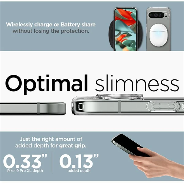Spigen Ultra Hybrid kryt Google Pixel 9 Pro XL čirý - Pouzdra - Obrázek 56f158f4d5624dd8a62d4ac1aaa40508