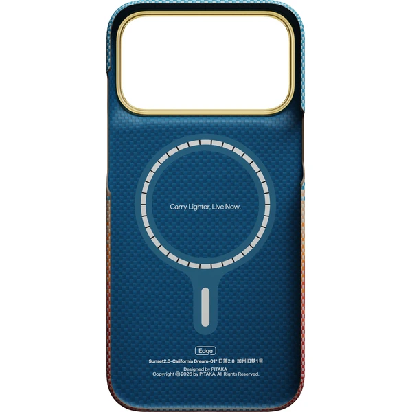 Pitaka Edge Case MagSafe kryt iPhone 18 Pro Max California Dream 01 - Pouzdra - Obrázek 56f3075fdffc4c5aa0d9a5b26784dfa7