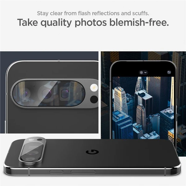 Spigen Glass tR EZ Fit Optik 2 Pack tvrzené sklo na fotoaparát Google Pixel 9 Pro čiré - Ochranné folie a skla - Obrázek 57004a0a7f1342c0966e53d8f6a6ff54