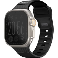 UNIQ Stride FKM Rubber voděodolný řemínek Apple Watch 49/45/44/42mm černý - Řemínky