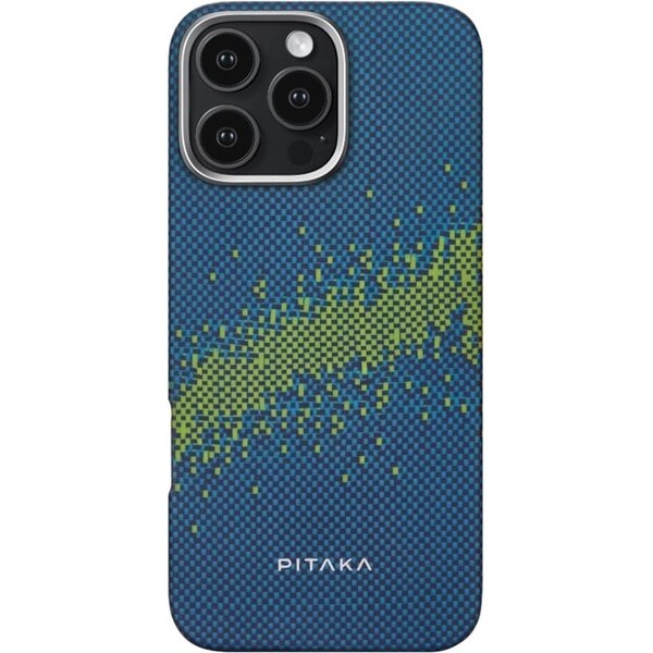 Pitaka StarPeak Luminous Case svítící kryt iPhone 16 Pro Max Milky way galaxy