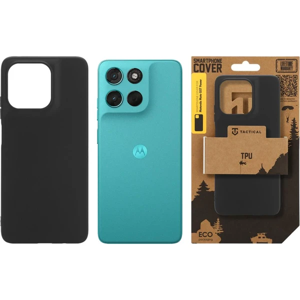 Tactical TPU kryt Motorola Moto G57 Power černý - Pouzdra - Obrázek 5739b4573c4c48e0be29dce464993b6a
