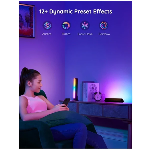 Govee Flow Plus SMART LED TV & Gaming osvětlení (RGBICWW) - Chytrá osvětlení - Obrázek 573cf7e102924fe0bf6c459b2826f304