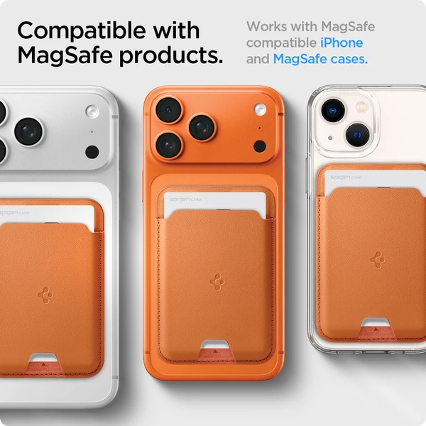 Spigen Valentinus MagSafe Wallet 3 Card peněženka metallic orange - Peněženky - Obrázek 5763a80a6c124cf5a46f91a787da9251