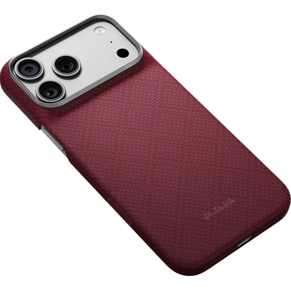 Pitaka Edge Case Argyle MagSafe kryt iPhone 18 Pro Max Burgundy - Pouzdra - Obrázek 576690e4b5f841ae83350b710846a12e