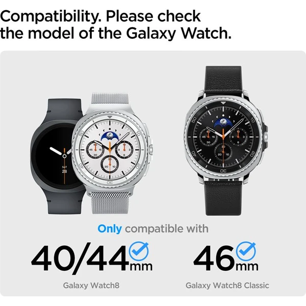 Spigen Enzo Band řemínek Samsung Galaxy Watch8 46/44/40mm černý - Řemínky - Obrázek 576e50e76f614ea2abfd0455da3dd0d8