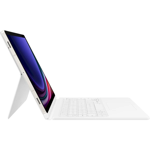 Samsung Book Cover Keyboard pouzdro s klávesnicí Galaxy Tab S9/S9 FE/S10 FE bílé - Pouzdra s klávesnicí - Obrázek 57N9000N01
