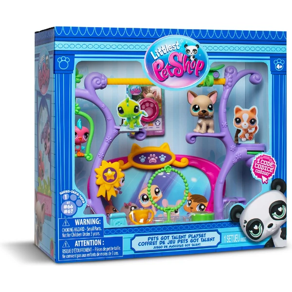 Littlest Pet Shop herní sada Zvířátka mají talent - Figurky - Obrázek 57O7000K01
