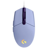 Logitech G203 LIGHTSYNC myš šeříková - Myši
