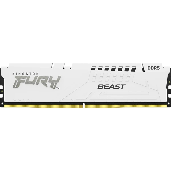 Kingston FURY Beast White DDR5 64GB 5200MT/S CL40 DIMM (2x32GB) XMP - Operační paměti - Obrázek 57XN100501