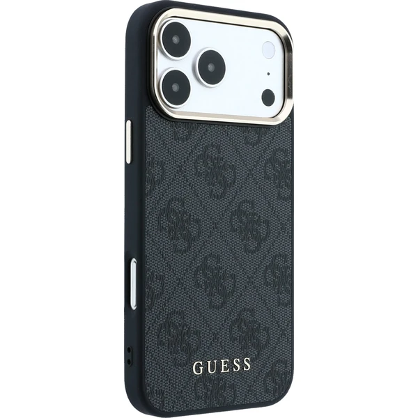 Guess PU Leather 4G Gold Frame MagSafe kryt iPhone 18 Pro Max černý - Pouzdra - Obrázek 57b349c7c79b4bf7ac8e9fc38cf1e9a6