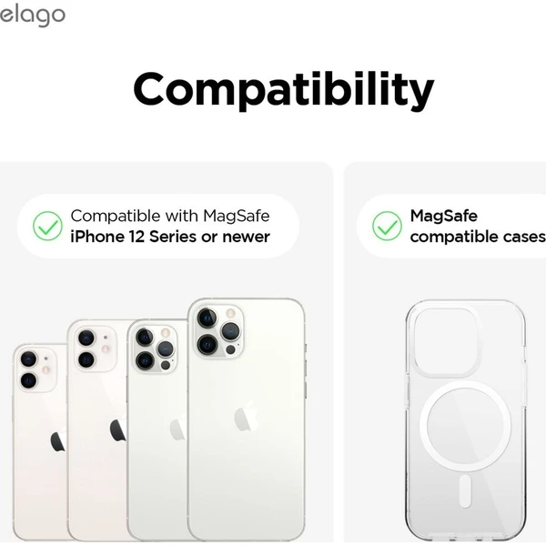 ELAGO Retro W5 Magsafe iPhone stojánek bílý - Držáky - Obrázek 57b77d62a1a1438d99b8b2f4c1d7b0d4