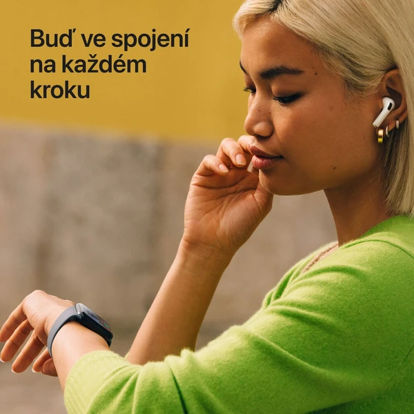 Apple Watch SE 3 (2025) 40mm Temně inkoustový hliník s inkoustovým sportovním řemínkem M/L (Další) - Chytré hodinky - Obrázek 57ba3a1fc0e74cf481388857139c823e