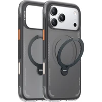 Torras Ostand Q3 Air MagSafe kryt iPhone 17 Pro Max shadow black - Pouzdra