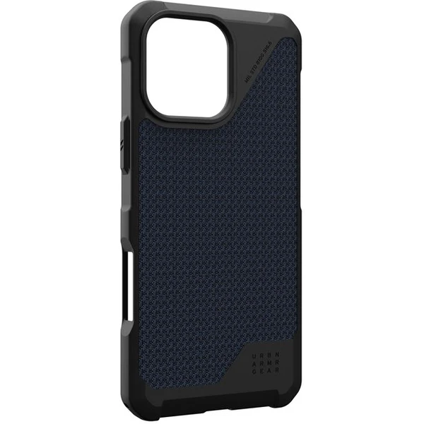 UAG Metropolis LT Magsafe Kevlar kryt iPhone 16 Pro Max tmavě modrý - Pouzdra - Obrázek 57e4caf683b74343b68edeb0da7d59ec