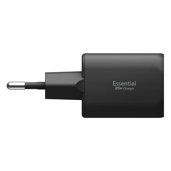 Spigen Essential EE352EU (35W) USB-C/USB-A nabíječka černá - Nabíječky - Obrázek 57f085edc4704230ad1373633b919ed8