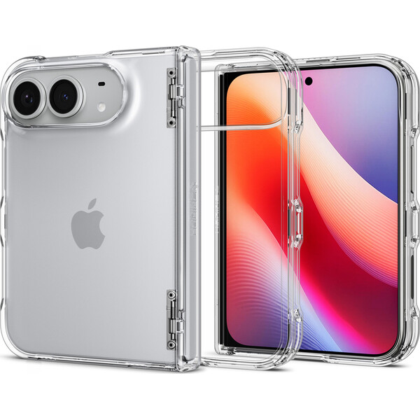 Spigen Ultra Hybrid Pro kryt iPhone Duo crystal clear